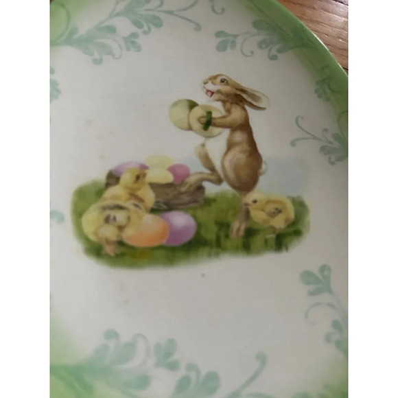 Easter Bunny music plate - Picture 4 of 7